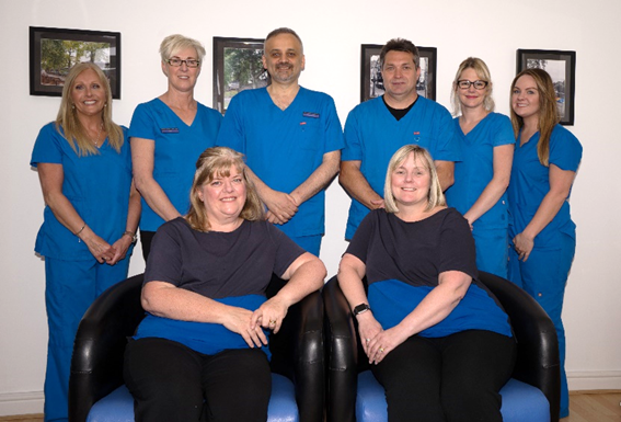 the dental team at chester